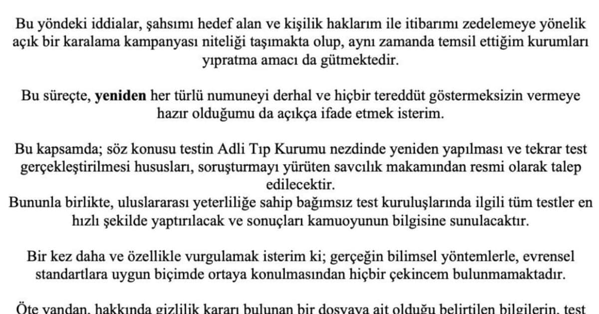 Sadettin Saran’ın saç örneğinde kokain testi pozitif çıktı, rapora itiraz etti - Galeri 1